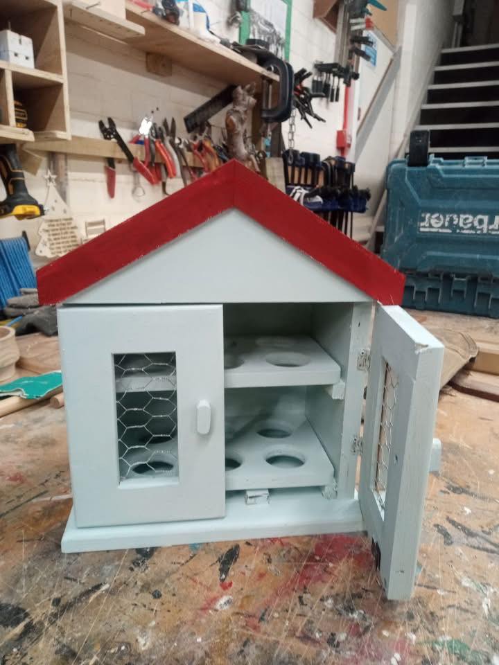 Box for holding eggs